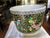 Late 18th Century Antique Late Qing / Republic Period Chinese Famille Noire Porcelain Jardinière. Hand Painted. Medium Size. For Sale - Image 5 of 12