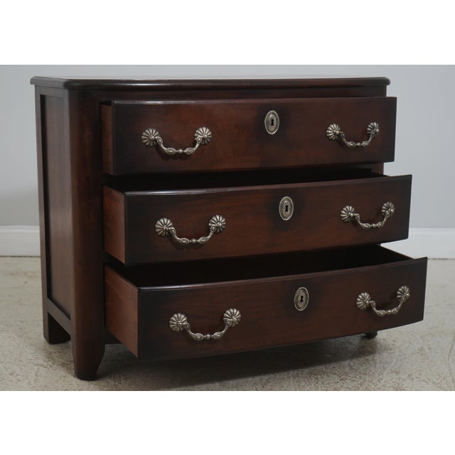 Baker Furniture Company Pair Baker Milling Road French Style Commode Chests For Sale - Image 4 of 18