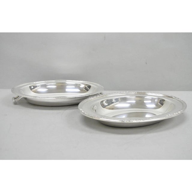 Mid 20th Century International Silver Co "Camille" Silver Plated Covered Vegetable Serving Dish For Sale - Image 9 of 13