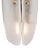 Paneled White Murano Glass Sconces For Sale - Image 9 of 9