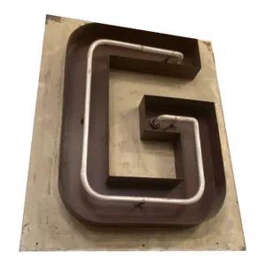 Large Vintage 1930s Neon Marquee Letter "G" From Pan American Auditorium