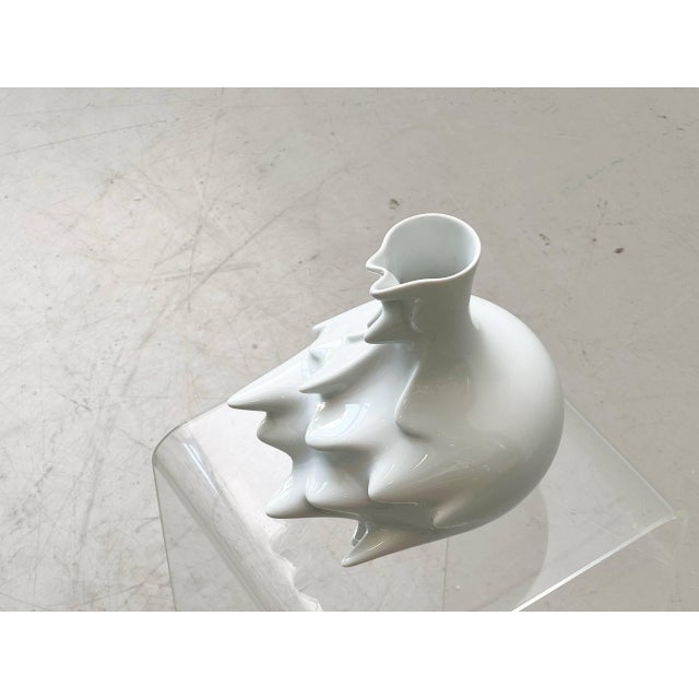 A sculptural design vase from the studio-line by rosen & lind, designed by french designer cedric ragot. The organically...
