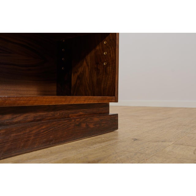 Art Deco Walnut Bookcase, Denmark, 1930s For Sale - Image 9 of 11