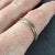 Yellow Vintage French 18K White Rose Yellow Gold Trinity Wedding Ring For Sale - Image 8 of 16