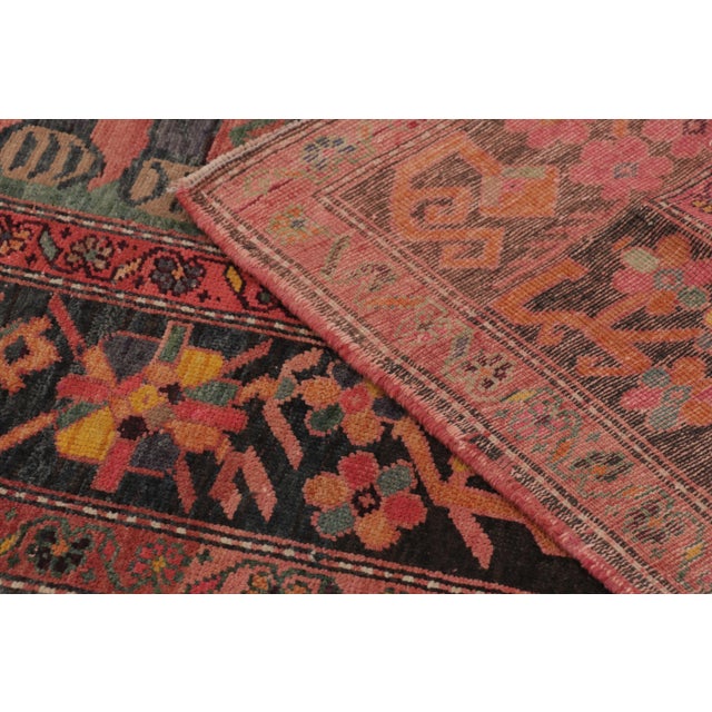 Vintage Turkish Twin Lion Pictorial Rug With Colorful Tribal Motifs - Rug & Kilim For Sale - Image 10 of 10