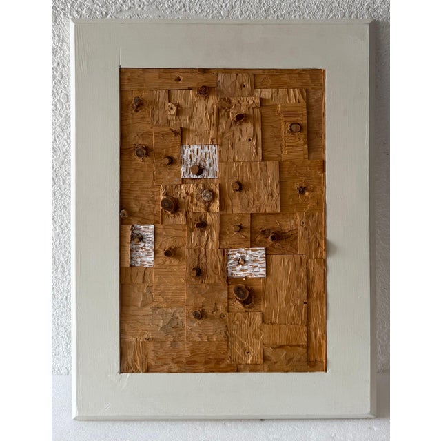 2000 - 2009 Gordon Powell, Painted Wood Assemblage Abstract Art Sculpture Painting Gordon Powell Modernist For Sale - Image 5 of 18