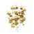 Folded Brass Wall Sculptures by Dwell Studio for Global Views – Solid Brass (2 Available) For Sale