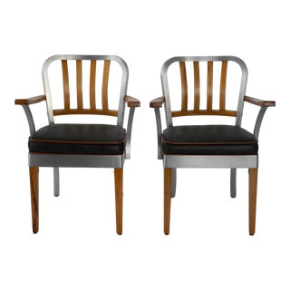 1950s Vintage Shaw Walker Mid Century Modern Chairs - a Pair For Sale