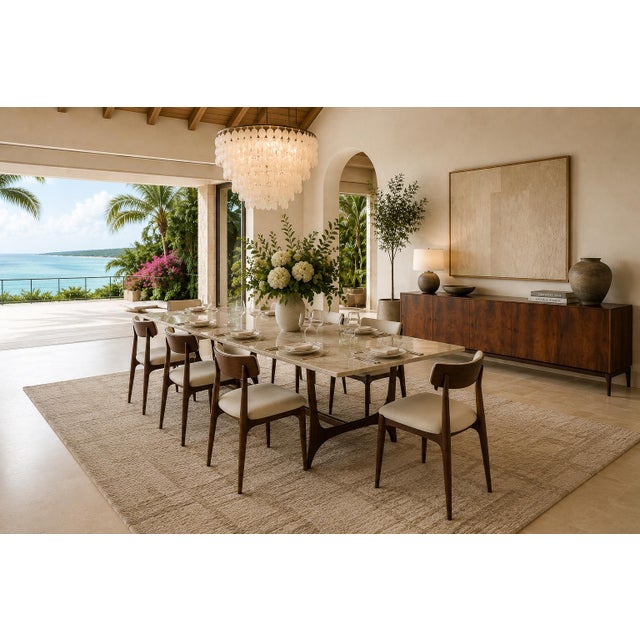 Brasilia Dining Table in Brazilian Rosewood & Marble, Brazil, C. 1965 For Sale - Image 15 of 18