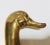Pair of Large Mid-Century Brass Duck Head Bookends, Sarried Style, Circa 1950 For Sale - Image 13 of 17