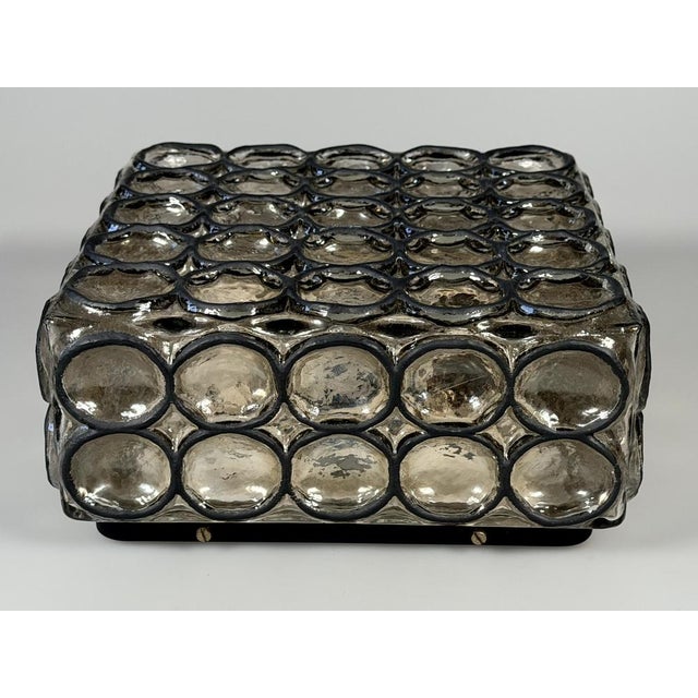 Vintage German Ceiling Lamp from Glashütte Limburg, 1960s For Sale - Image 14 of 18