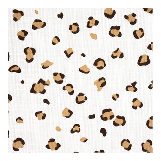 Schumacher x Cristina Buckley Wild At Heart Indoor/Outdoor Fabric in Safari For Sale