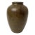 Antique Art Deco Japanese Bronze Patinated Vase For Sale