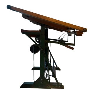 1900s French Drafting Table For Sale