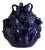 Hand-Crafted Organic Modern Ceramic Vessel with Faces by John Rezner, 2010 For Sale