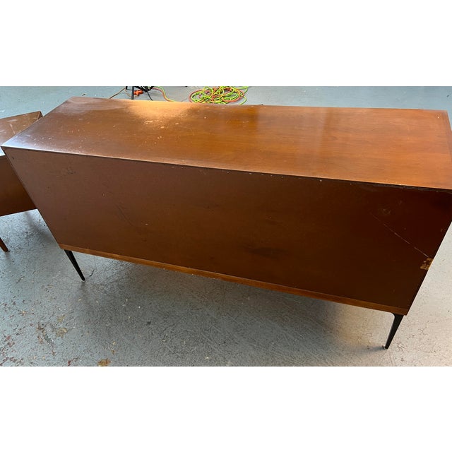 Wood 1960s Heywood Wakefield Contessa Series Mid-Century Lowboy Dresser For Sale - Image 7 of 13