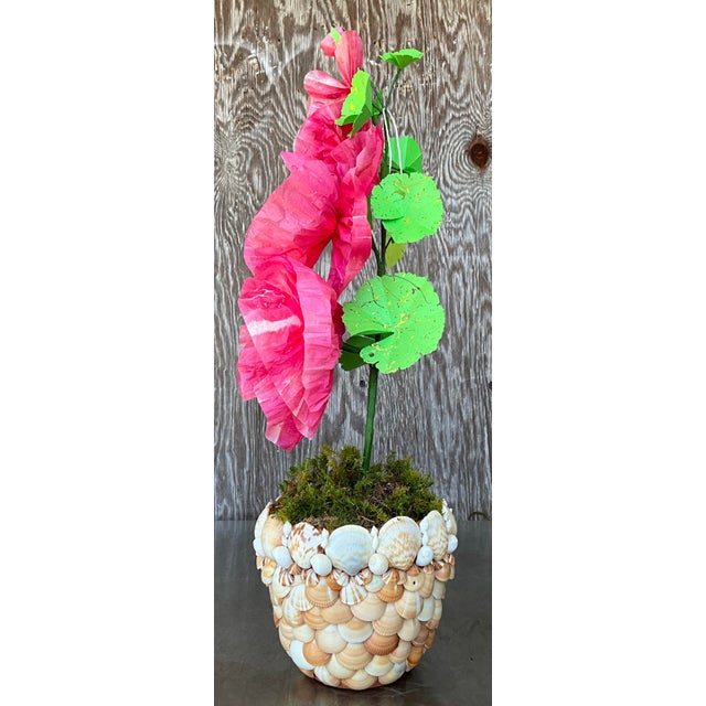 Contemporary Contemporary Hand Rolled Paper Flowers For Sale - Image 3 of 8