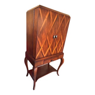 Late 20th Century Art Deco Style Bar Cabinet For Sale