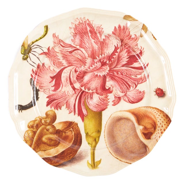 Botaniste Flower Side Plates, Set of 4 For Sale In New York - Image 6 of 8