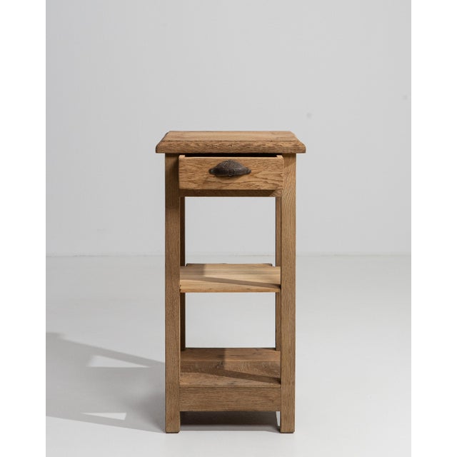 Wood Early 20th Century Oak Atelier Table For Sale - Image 7 of 13