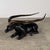 Early 21st Century Sculptural Bronze Antelope Coffee Table With Glass Top, 55” L For Sale - Image 5 of 8