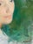 Quarti Marcchio, Portrait of a Woman, 1960s, Oil on Canvas For Sale - Image 3 of 7