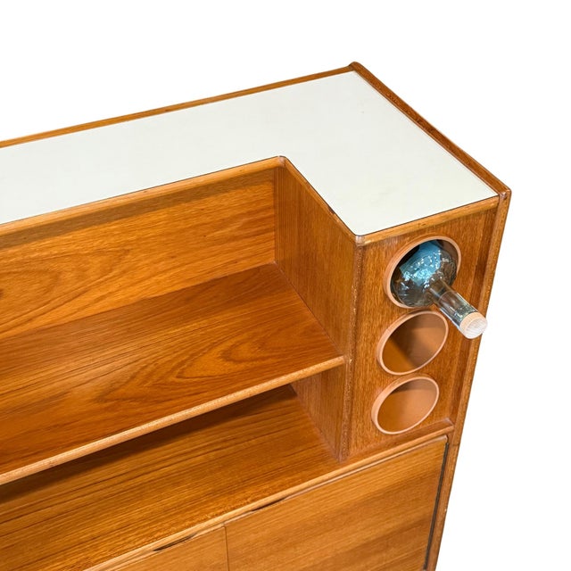 Mid 20th Century Modern Teak Bar by Turnidge For Sale - Image 4 of 7