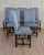Early 18th Century Set of Six Lombard Walnut Reel-Turned Dining Chairs, Early 18th Century For Sale - Image 5 of 9