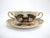 Gorgeous Royal Crown Derby bone china soup or cream bowl with handles and saucer pair (includes 2 bowls and 2 saucers) in...