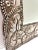 1920s 1920s 925 Sterling Silver Repoussé Framed Wall Mirror For Sale - Image 5 of 13