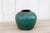 Ceramic Dark Cyan Asian Vase For Sale - Image 7 of 11