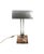1930s Art Déco Aluminum Marble Desk Lamp For Sale - Image 6 of 14