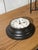 Antique Black Wall Clock with White Dial Face from International Time Recording Co. Ltd London, 1920s For Sale - Image 11 of 12