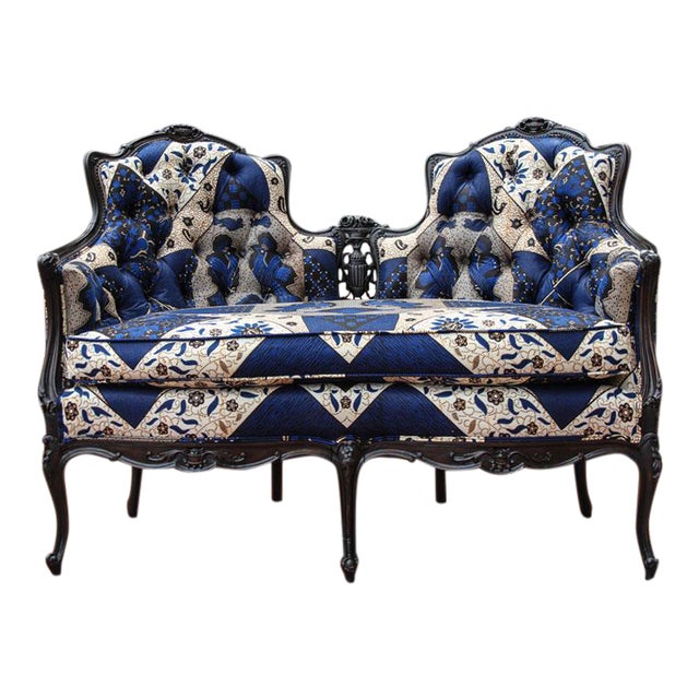 Antique Bergère Style Loveseat Chairish