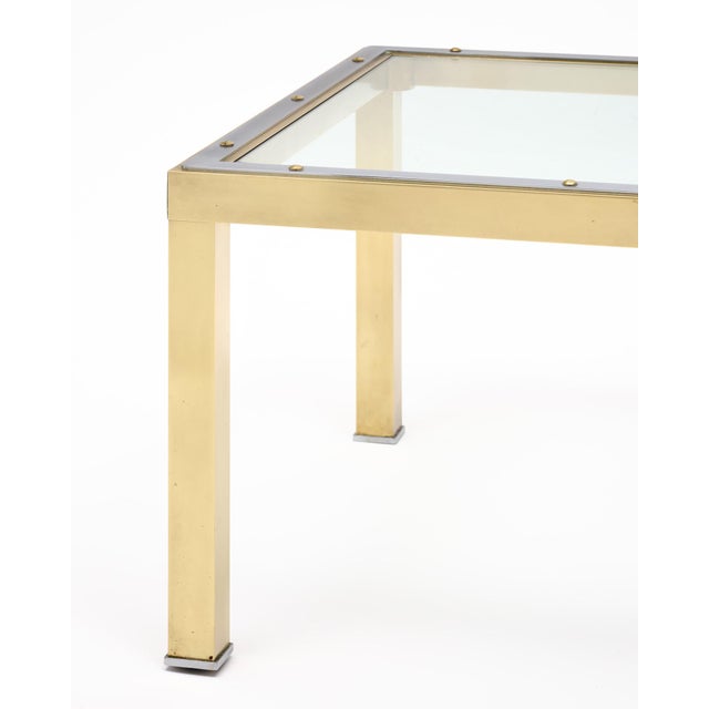 Metal Modernist French Vintage Side Table For Sale - Image 7 of 9