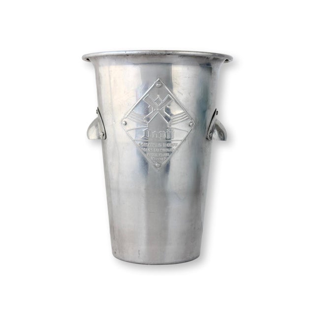 Rustic European Midcentury Dopff Alsace Wine Bucket For Sale - Image 3 of 3
