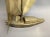 Large Mid-Century Vintage Brass Sailboat For Sale - Image 9 of 10