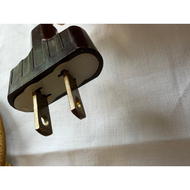 Antique Czech Bride Basket Lamp For Sale - Image 14 of 16