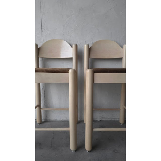 Set of 4 Padova Counter Stools by Hank Loewenstein For Sale In Las Vegas - Image 6 of 8
