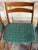 Wood Teak Dining Chairs Set of 4 With Blue Upholstery Danish Mid-Century Modern 1960s For Sale - Image 7 of 11