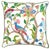 Traditional Pair of Cha Cha Multi Pillows With Oyster Linen Back and Kelly Linen Piping For Sale - Image 3 of 3