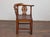 English English 19th Century Oak Corner Chair With Carved Back Splats For Sale - Image 3 of 9