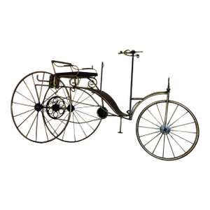 1980s Limited Edition Curtis Jere Wall Sculpture Portraying Karl Benz (Mercedes Benz)