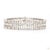 This line bracelet from our contemporary estate collection centers on an 11.95-carat diamond in a step-cut emerald shape....