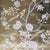 Silver Leaf Chinoiserie Hand-Painted Pale Blue Peony & Bird Wall Panels (Set of 5) For Sale - Image 9 of 15