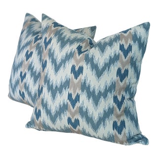 Thibaut Tempo Outdoor Pillows - Set of 2 For Sale