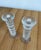 A Pair of Vintage Iittala Festivo 6 Ring Glass Candlesticks by Timo Sarpaneva, a Pair For Sale In Raleigh - Image 6 of 10