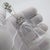 Vintage Italian Handmade Genuine Silver Bell With Decorated Glass and Silver Handle For Sale - Image 10 of 15