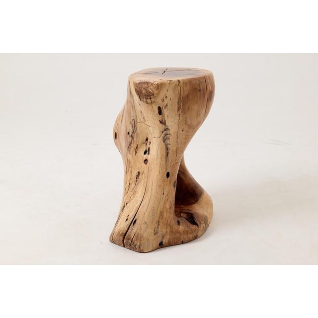 Sculptural Side Table by Logniture For Sale - Image 15 of 18