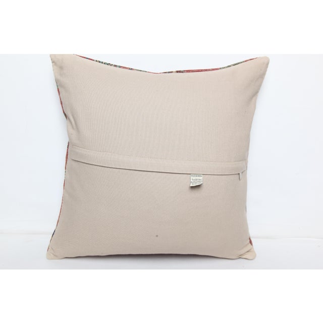 Textile Handmade Decorative Home Decor Throw Rug Pillow - 16'' X 16'' For Sale - Image 7 of 9